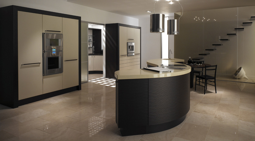 Metris-kitchens-Textured Wenge with Textured Matt Sand