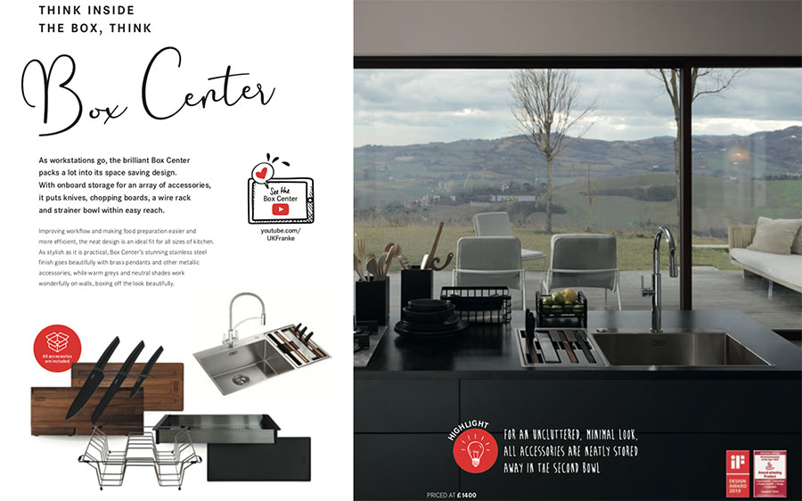 Franke Highlights Brochure - Box Centre Sink