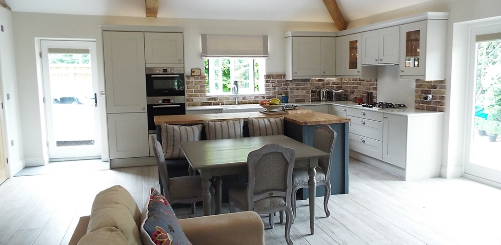 Real Kitchen in Maple Cross, Hertfordshire from iHome Interiors