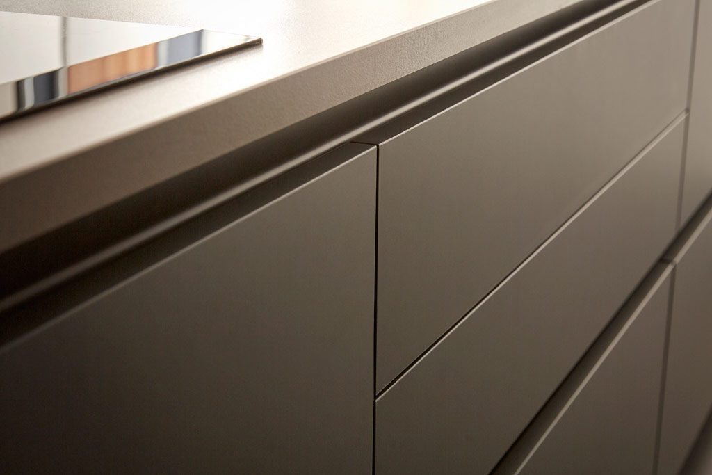 Keller kitchens Cascada-graphite_anthracite_GL3000