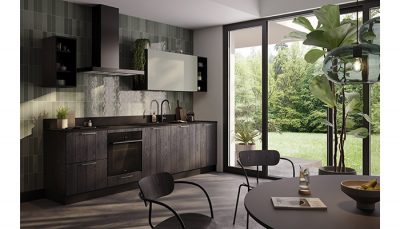 Rotpunkt Timber Black Dark Kitchen