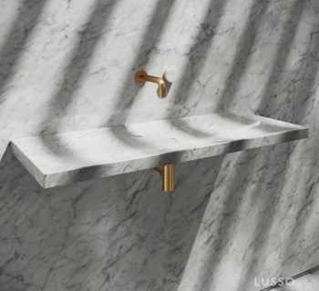 Levitare Ultra Thin Basin - Carrara Marble