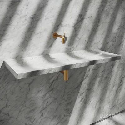 Levitare Ultra Thin Basin - Carrara Marble