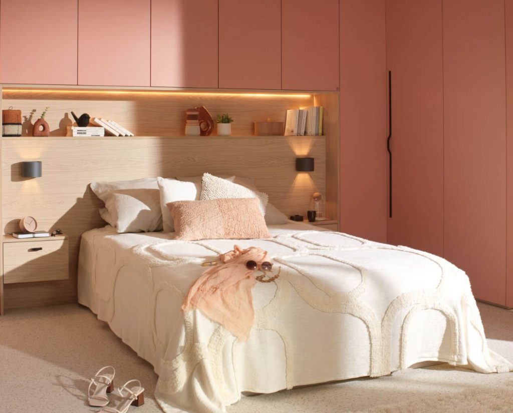 Schmidt Peach Pink Collection Bedrooms